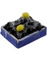 Cassetta in legno con cozze cm 3,3x2,8x1,3 h