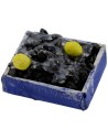 Cassetta in legno con cozze cm 3,3x2,8x1,3 h
