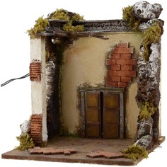 Temple with light cm 30x30x32 h. for statues from 10 cm