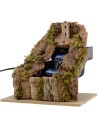 Cascada en funcionamiento en las montañas cm 21x15x20 h.