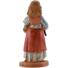 Pastorella who row the serious wool 12 cm Fontanini 2