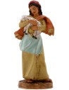 Woman with pecora 9.5 cm Fontanini