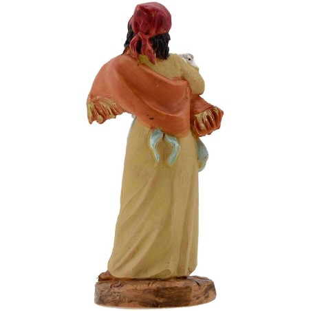 Woman with pecora 9.5 cm Fontanini