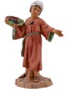Child with grapes 12 cm series Fontanini