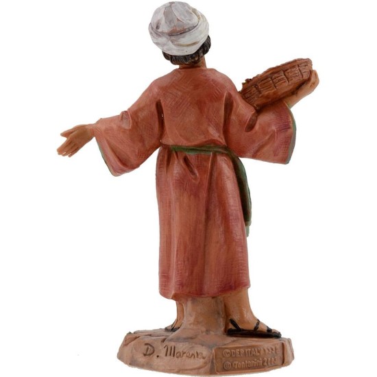 Child with grapes 12 cm series Fontanini