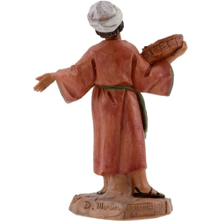 Child with grapes 12 cm series Fontanini