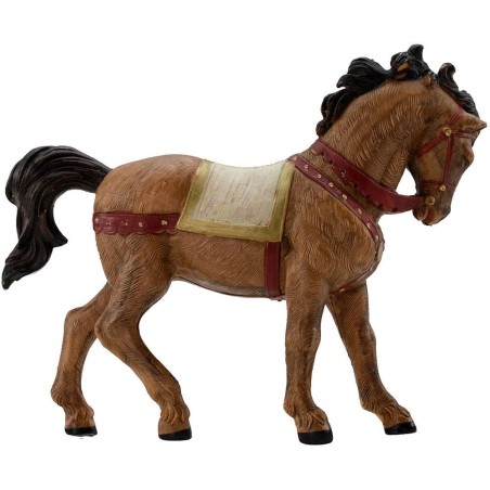 Cavallo grigio 12 cm Fontanini Mondo Presepi