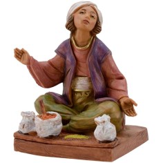 Grocer with spices 12 cm Fontanini