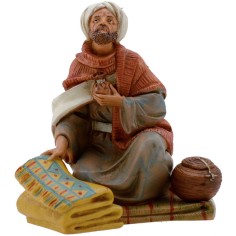 Pastore sul tappeto 12 cm Fontanini Mondo Presepi