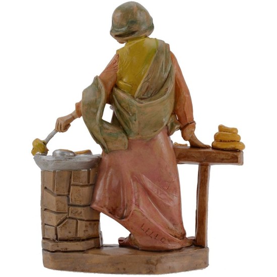 Ciambellaia 10 cm in pvc lux Euromarchi Mondo Presepi