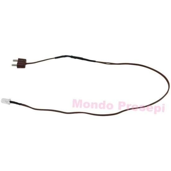 Luz LED roja efecto fuego para belén 3 mm 3,5v. 