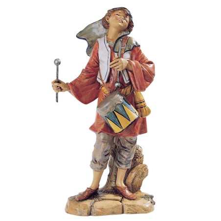 Suonatore di tamburo 30 cm Fontanini Mondo Presepi
