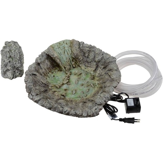 New - Ruscello - Lago Ø 36 cm in resina con pompa - Presepe fai