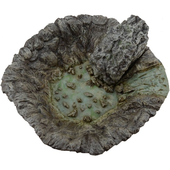 New - Ruscello - Lago Ø 36 cm in resina con pompa - Presepe fai