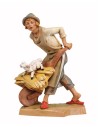 Campesino con carretilla serie 19 cm Fontanini
