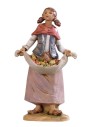 Maiden with fruit series 19 cm Fontanini