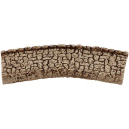 Curved road for presepe cm 15x4, 8 in resin