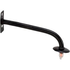 Farol de pared con plato de 8,5 cm para belén con luz de 220V. 2