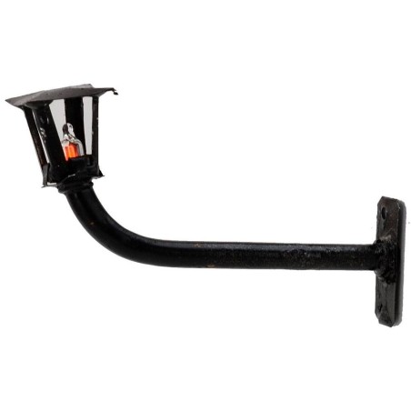 Farol de pared con linterna de 8,5 cm con luz de 220V.