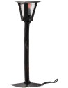 Lampione da strada h.11 cm con luce 220V. per presepe Mondo