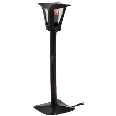 Street lamp h.11 cm with light 220V. for presepe
