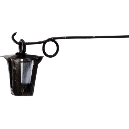 Linterna de 1,3x1,3x1,5 cm de altura con brazo de 3,5 cm Mundo Belenes