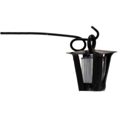 Lanterna cm 1,7x1,7x1,7 h. con braccio 6 cm Mondo Presepi