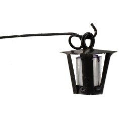 Lanterna cm 1,7x1,7x1,7 h. con braccio 6 cm Mondo Presepi 2