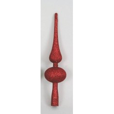Puntal 28 cm red brilliantly Christmas