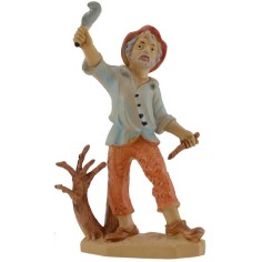 Boscaiolo serie lux 10 cm Mondo Presepi