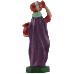 Mujer oriental con ánforas 8 cm Mundo Pesebre 2