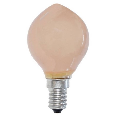 Lampada colore terracotta 25W E14 220V. Mondo Presepi