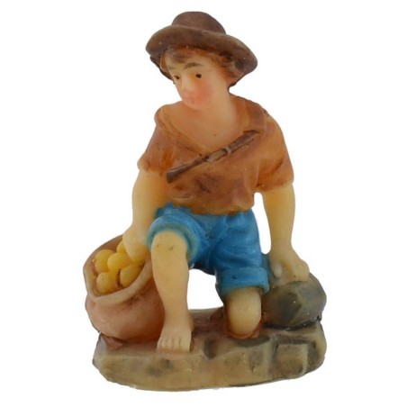 Set Natividad 5 cm 13 figuras para belén Mundo Pesebres