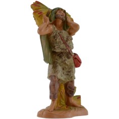 Pastor con haz de leña 12 cm Fontanini Mundo Pesebres 2