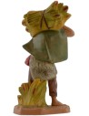 Pastore con fascina 12 cm Fontanini Mondo Presepi