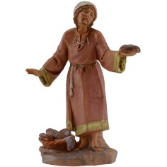 Hombre con pan 12 cm Fontanini Mundo Belenes