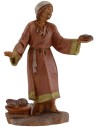 Hombre con pan 12 cm Fontanini Mundo Belenes