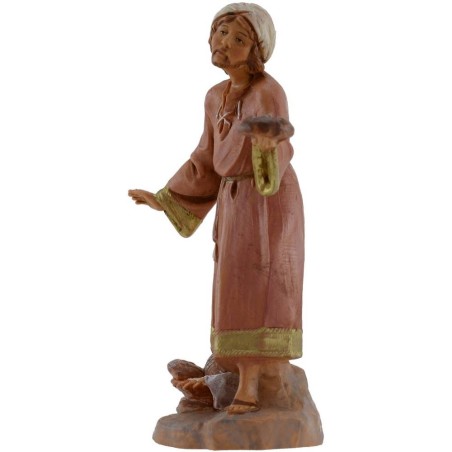 Man with bread 12 cm Fontanini