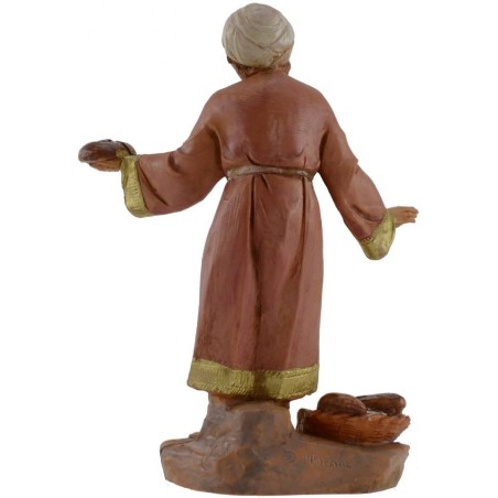 Man with bread 12 cm Fontanini