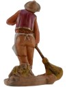 Ragazzo che spazza serie 12 cm Fontanini Mondo Presepi