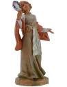 Donna che si specchia 12 cm Fontanini Mondo Presepi