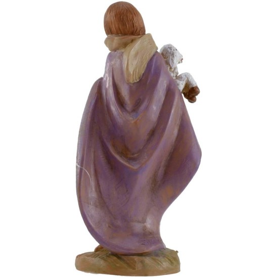 Pastorella with sheep in arm 12 cm Fontanini