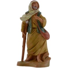 Vecchio con bastone 12 cm Fontanini Mondo Presepi