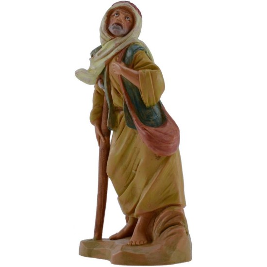 Vecchio con bastone 12 cm Fontanini Mondo Presepi