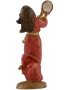Tocadora de pandereta 12 cm Fontanini Mondo Presepi
