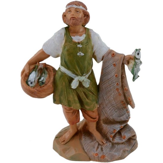 Pescador 12 cm Fontanini Mundo Pesebres