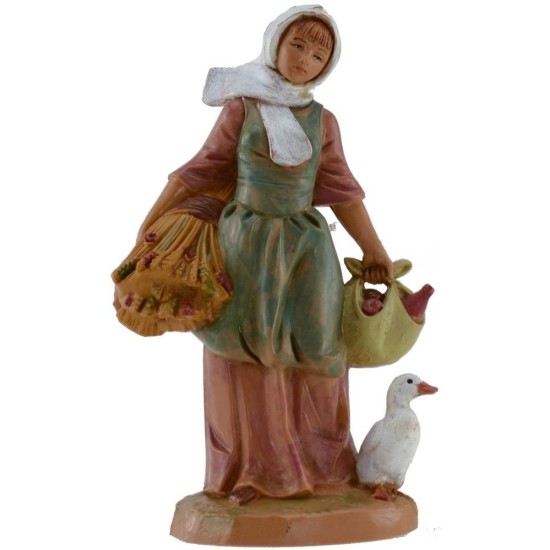 Campesina 12 cm Fontanini Mundo Belenes