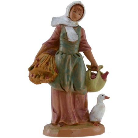 Campesina 12 cm Fontanini Mundo Belenes