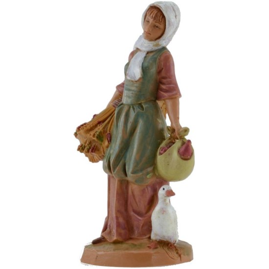 Campesina 12 cm Fontanini Mundo Belenes