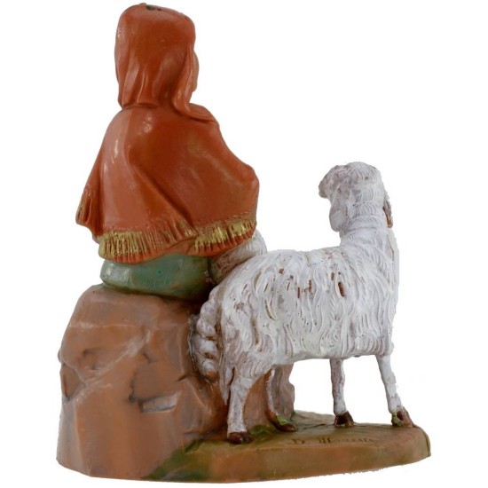 Pastorella sitting series 12 cm Fontanini